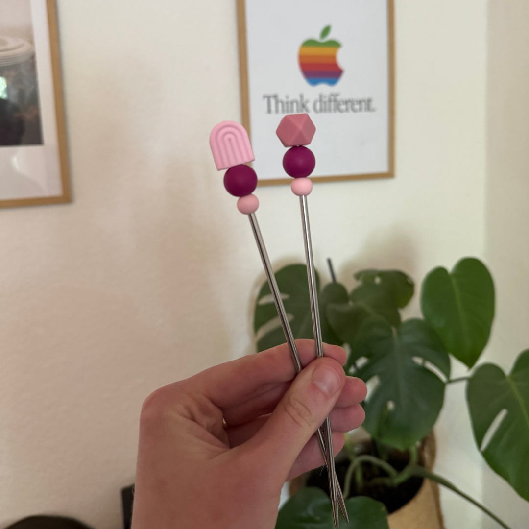 Amigurumi Sticks „Regenbogen“