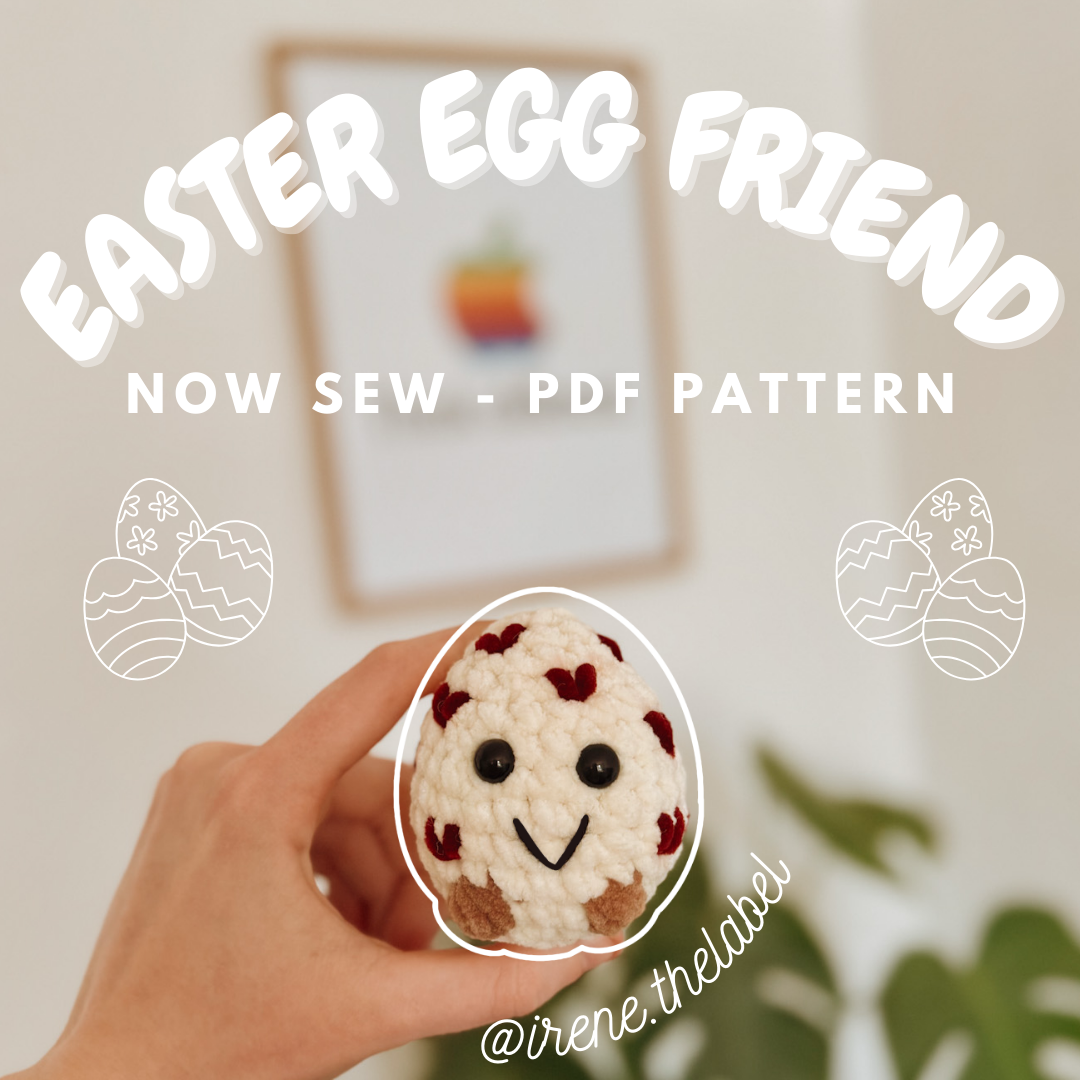 Häkelanleitung “EASTER EGG FRIEND” (ENG)