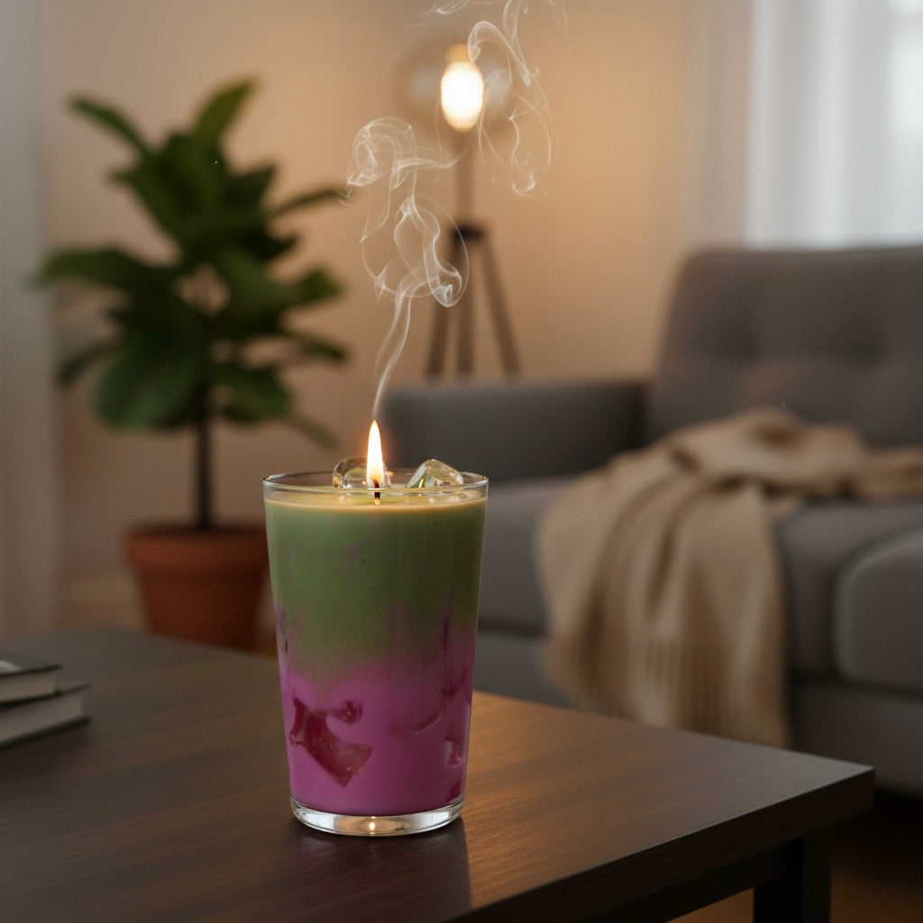 Kerze - Strawberry Matcha Latte 🍓