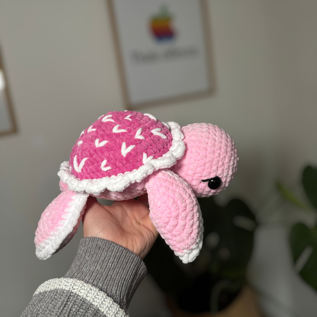 Medium Herz Schildi Plushie 🐢