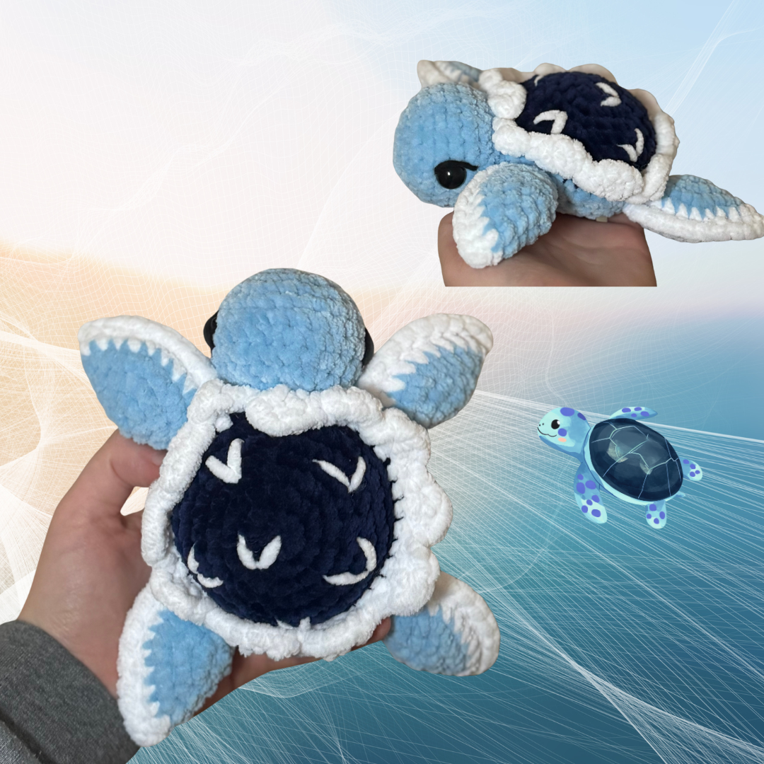 Mini Herz Schildi Plushies 🐢