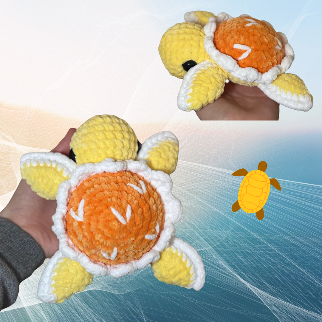 Mini Herz Schildi Plushies 🐢