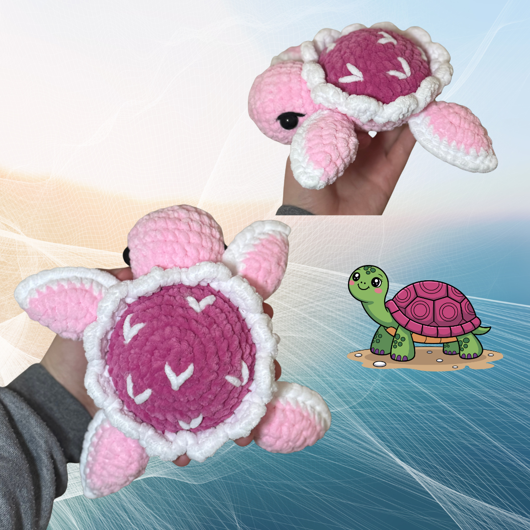 Mini Herz Schildi Plushies 🐢