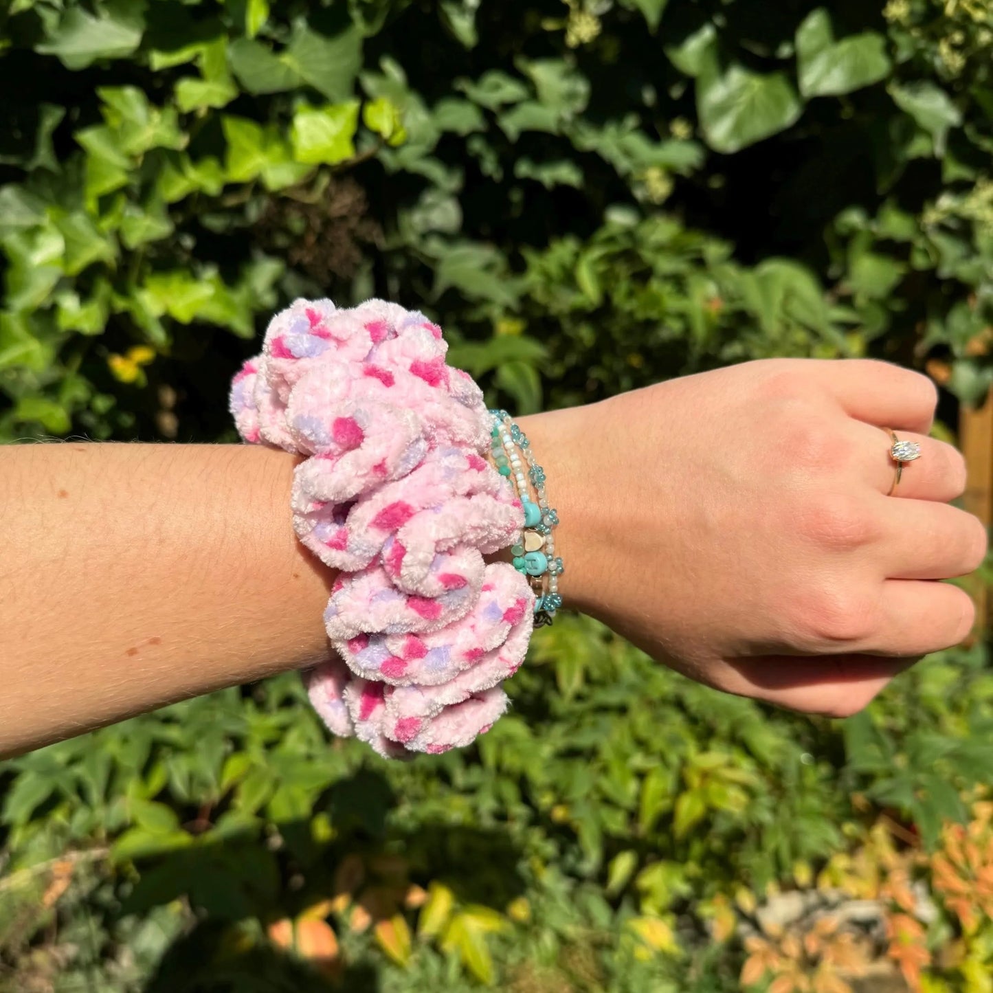 Häkel-Scrunchie "Lover"