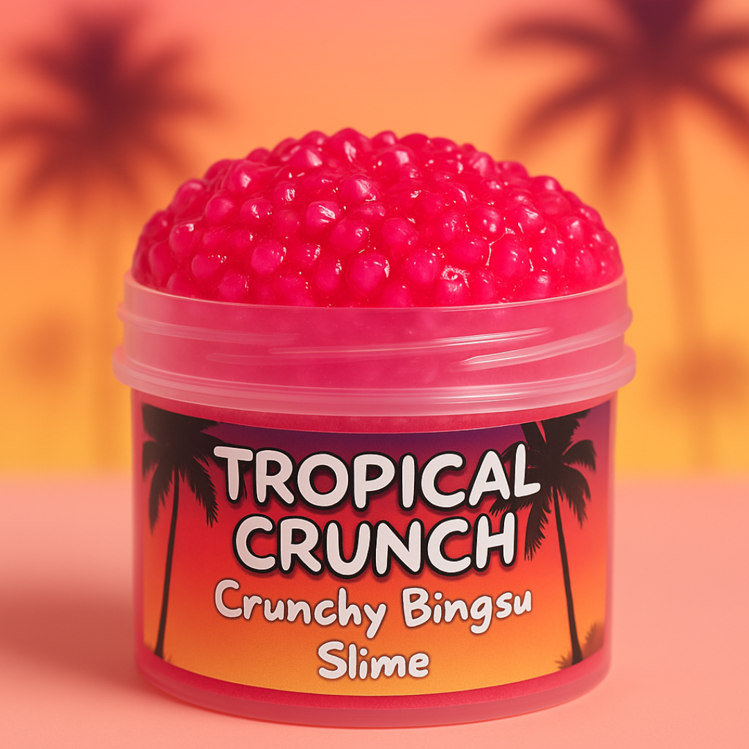 Tropical Crunch Bingsu Slime 🌴