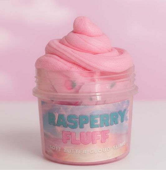 Raspberry Fluff Slime 🍒