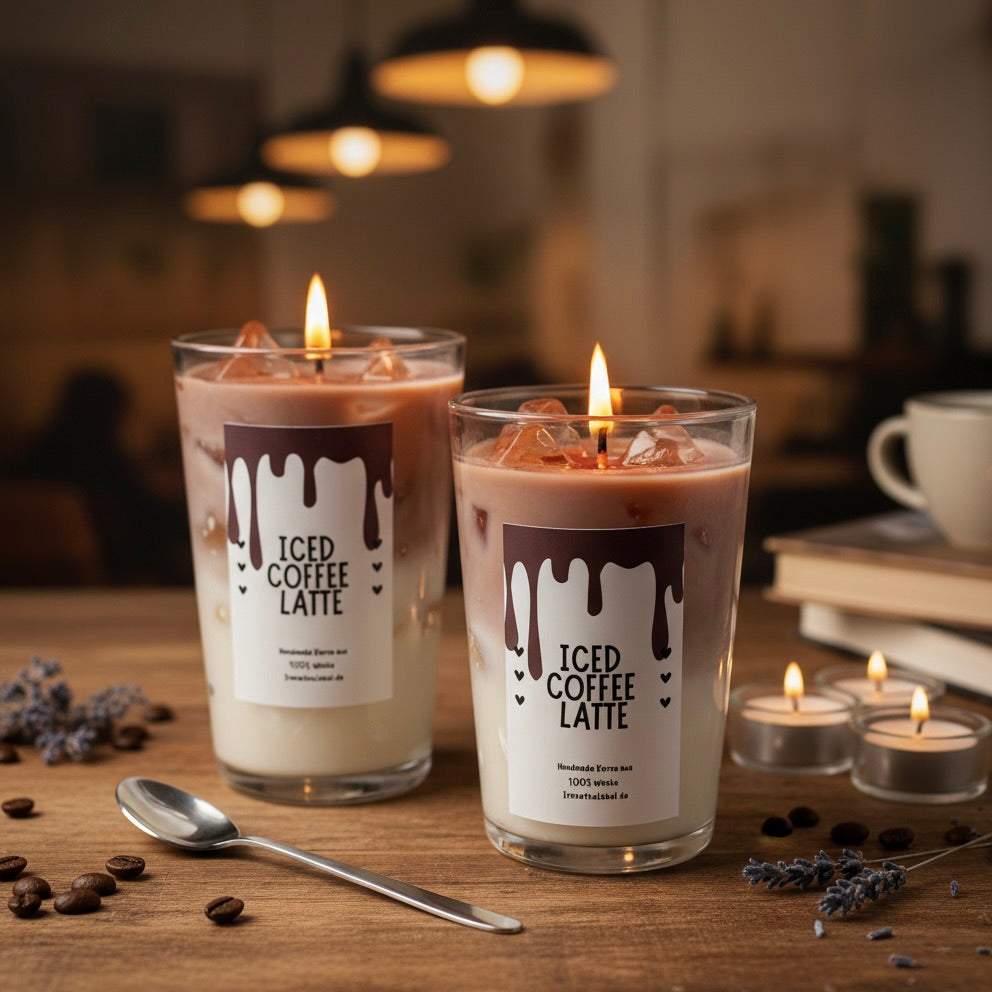 Kerze - Iced Coffee Latte ☕️