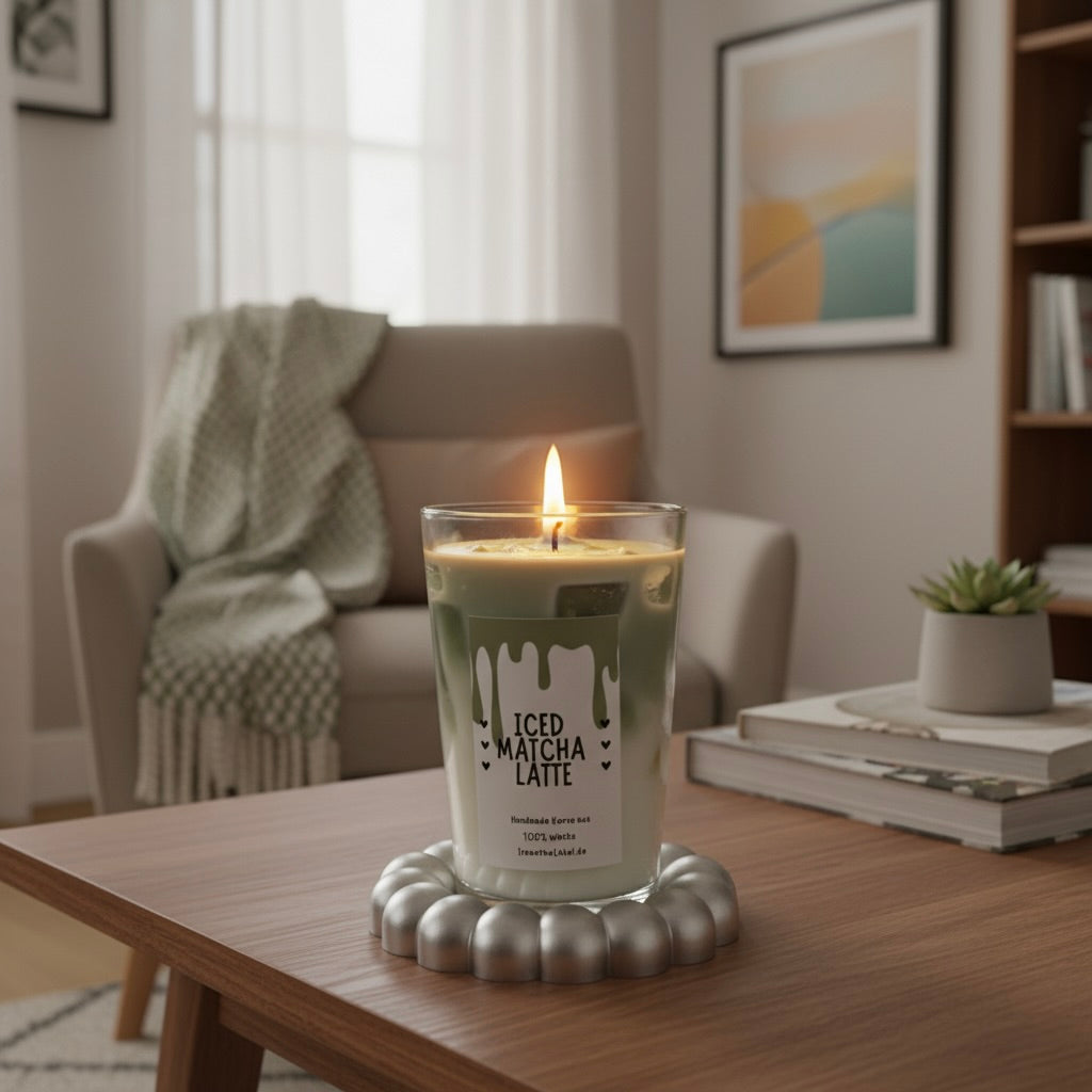 Handgegossene Bubble - Untersetzer