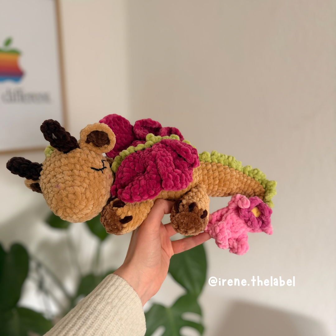 Plushie "Large Spring Dragon" 🌸
