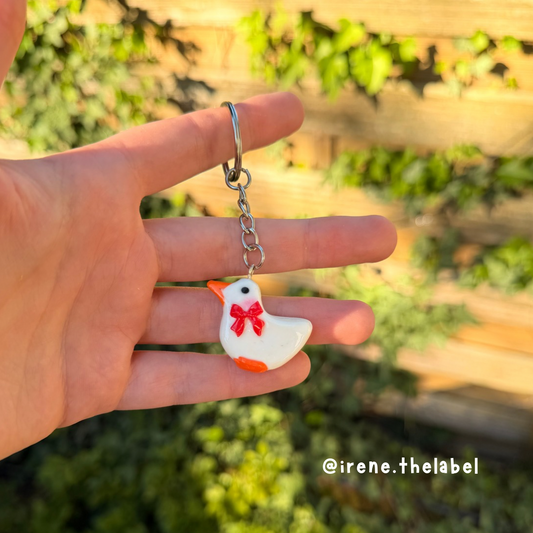 “Tiny Goose” Magnet OR Keychain