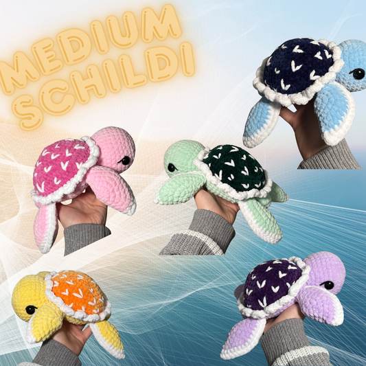Medium Herz Schildi Plushie 🐢