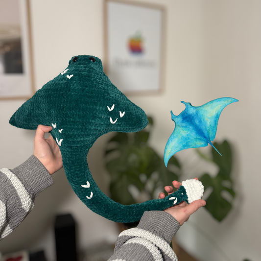 Manta Rochen plushie 🐟