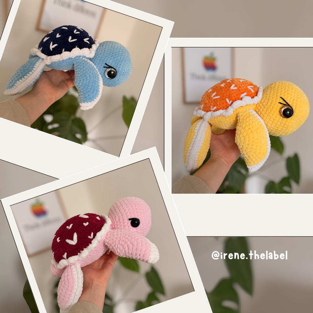 Plushie "Herz Schildi L" 🐢