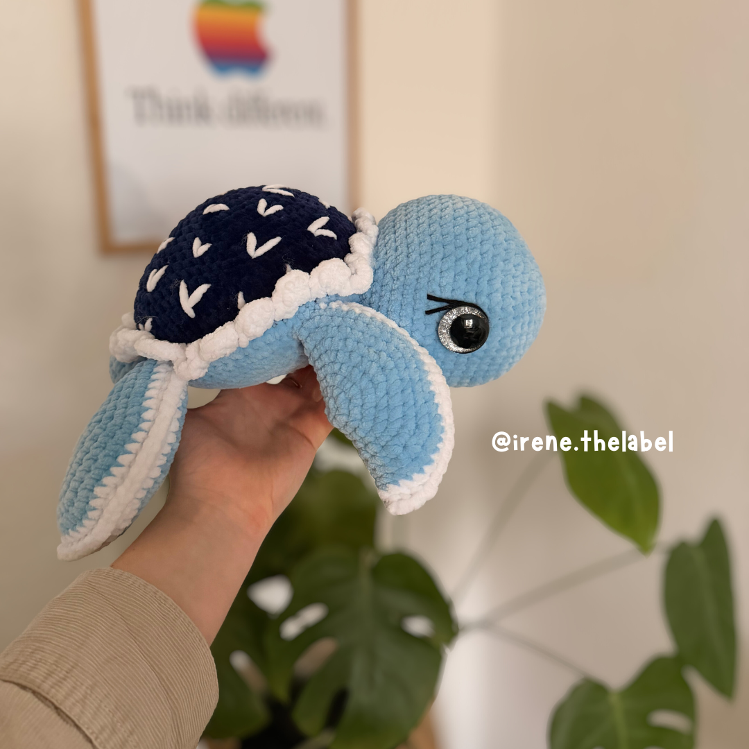 Plushie "Herz Schildi L" 🐢