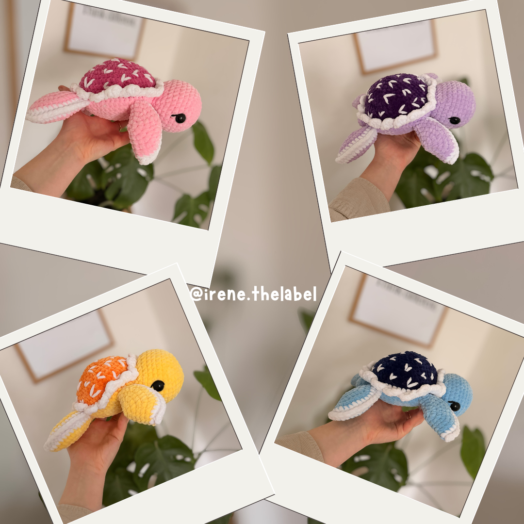 Plushie "Herz Schildi M" 🐢